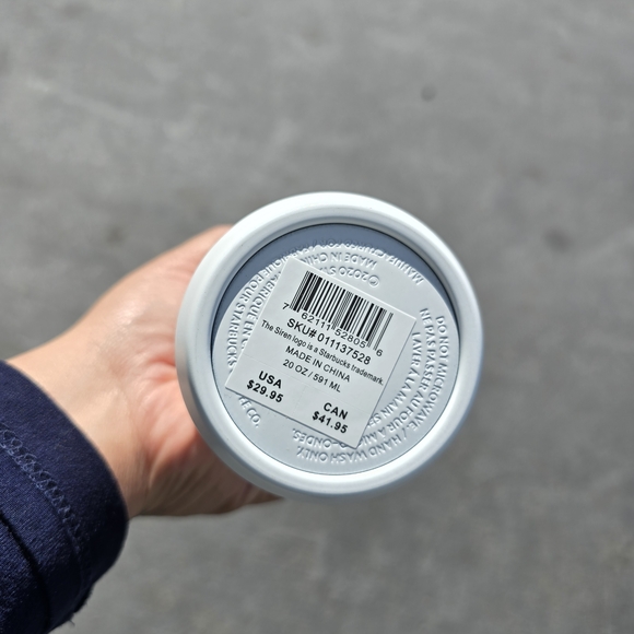 Starbucks White and Gold Tumbler - Picture 5 of 10